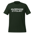 Average Cyclist T-Shirt | Funny Minimalist Cycling Tee - Cyclist Hive