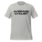 Average Cyclist T-Shirt | Funny Bike Shirt  Athletic Heather / 2XL Cyclist Hive