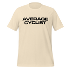 Average Cyclist T-Shirt | Funny Bike Shirt  Heather Natural / 2XL Cyclist Hive