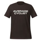 Average Cyclist T-Shirt | Funny Minimalist Cycling Tee - Cyclist Hive