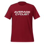 Average Cyclist T-Shirt | Funny Minimalist Cycling Tee - Cyclist Hive
