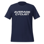 Average Cyclist T-Shirt | Funny Minimalist Cycling Tee - Cyclist Hive