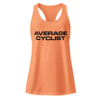 Average Cyclist Women’s Racerback Tank Top | Funny Bike Shirt - Cyclist Hive