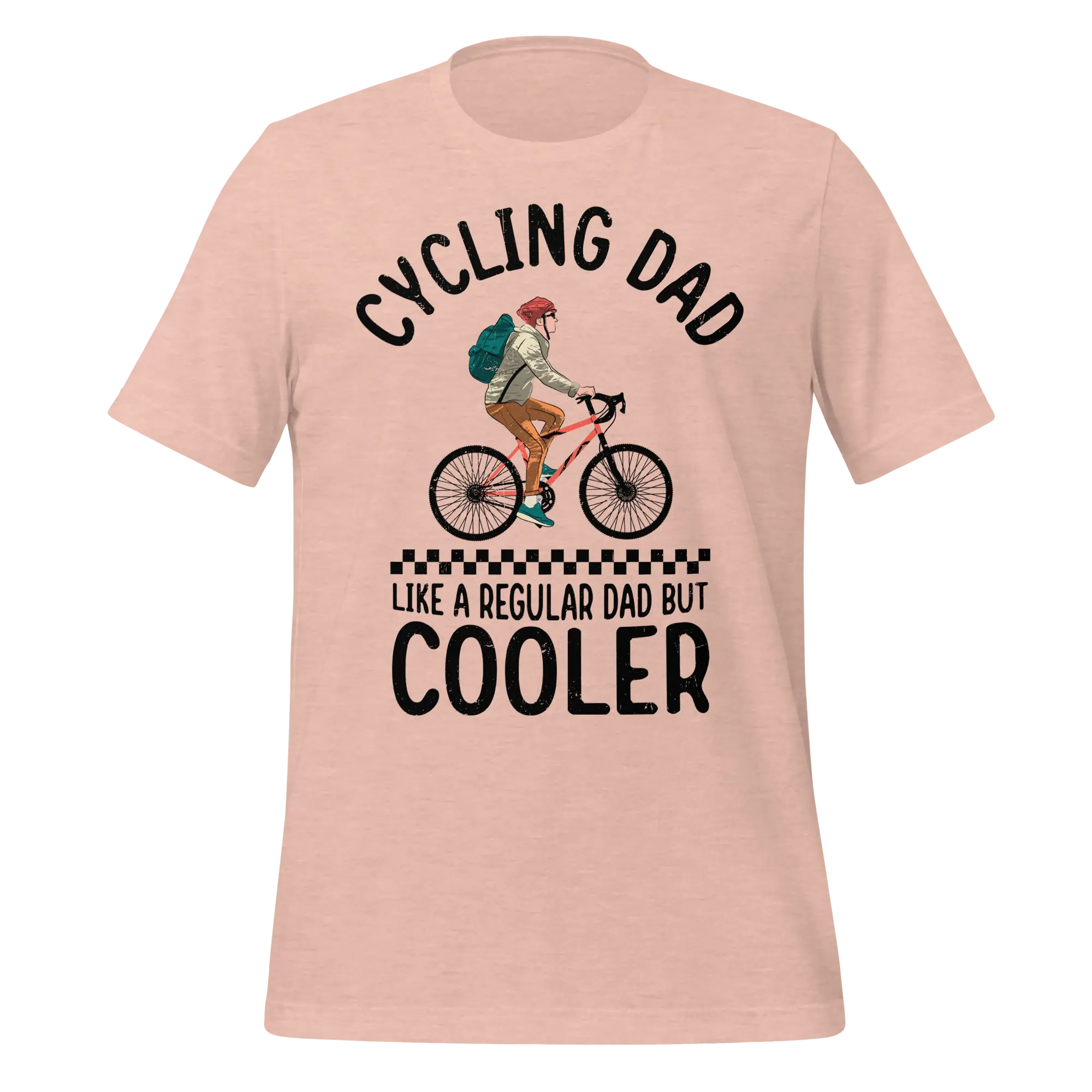 Cycling Dad Like a Regular Dad But Cooler | Funny Cycling T-Shirt - Cyclist Hive
