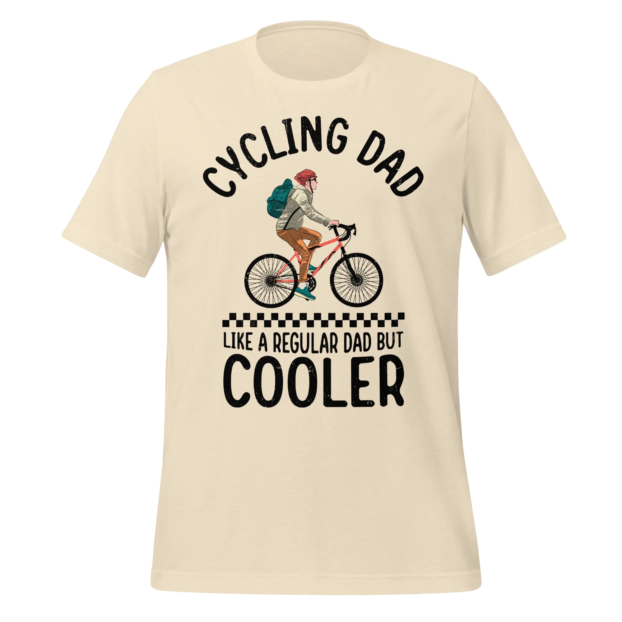 Cycling Dad Like a Regular Dad But Cooler | Funny Cycling T-Shirt - Cyclist Hive