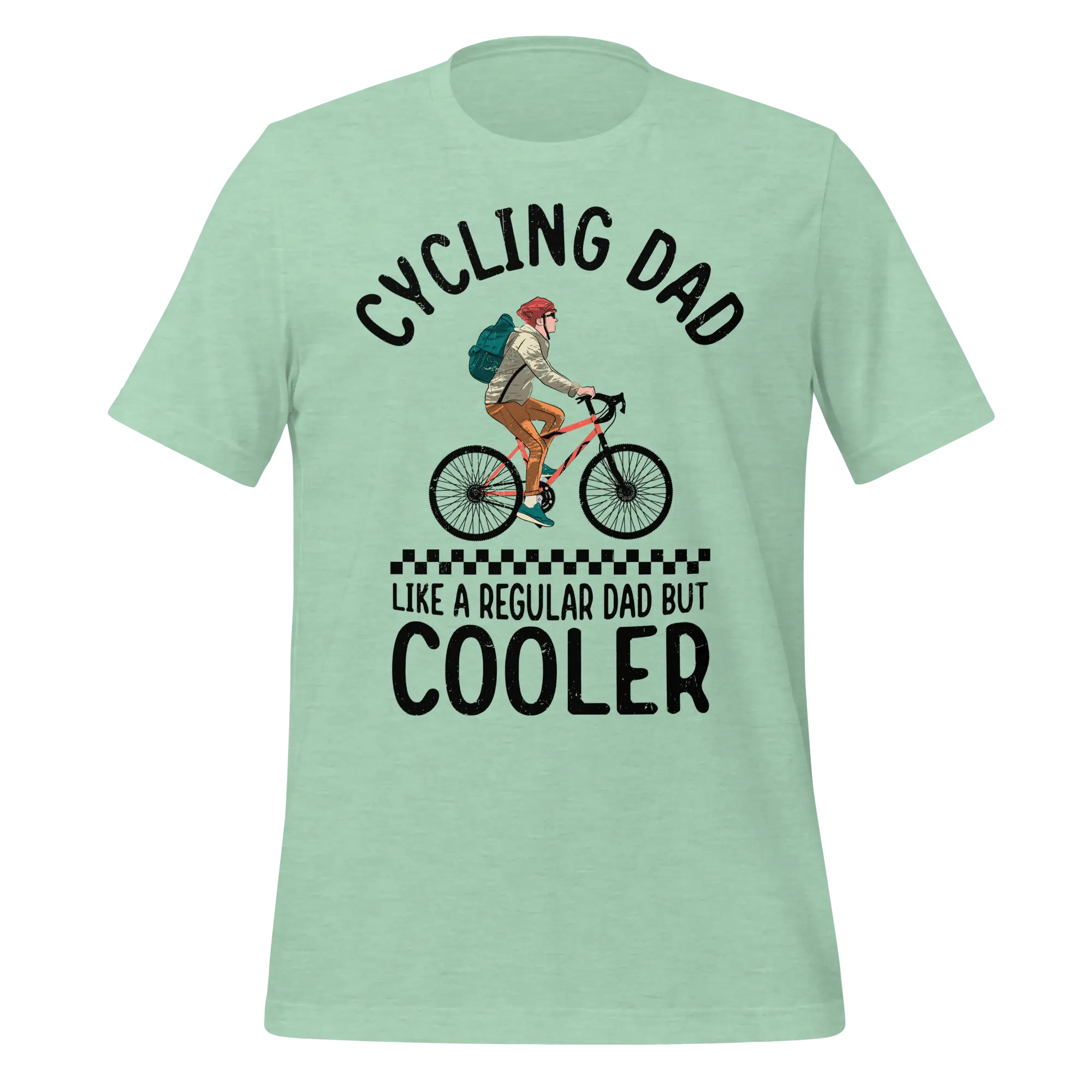 Cycling Dad Like a Regular Dad But Cooler | Funny Cycling T-Shirt - Cyclist Hive