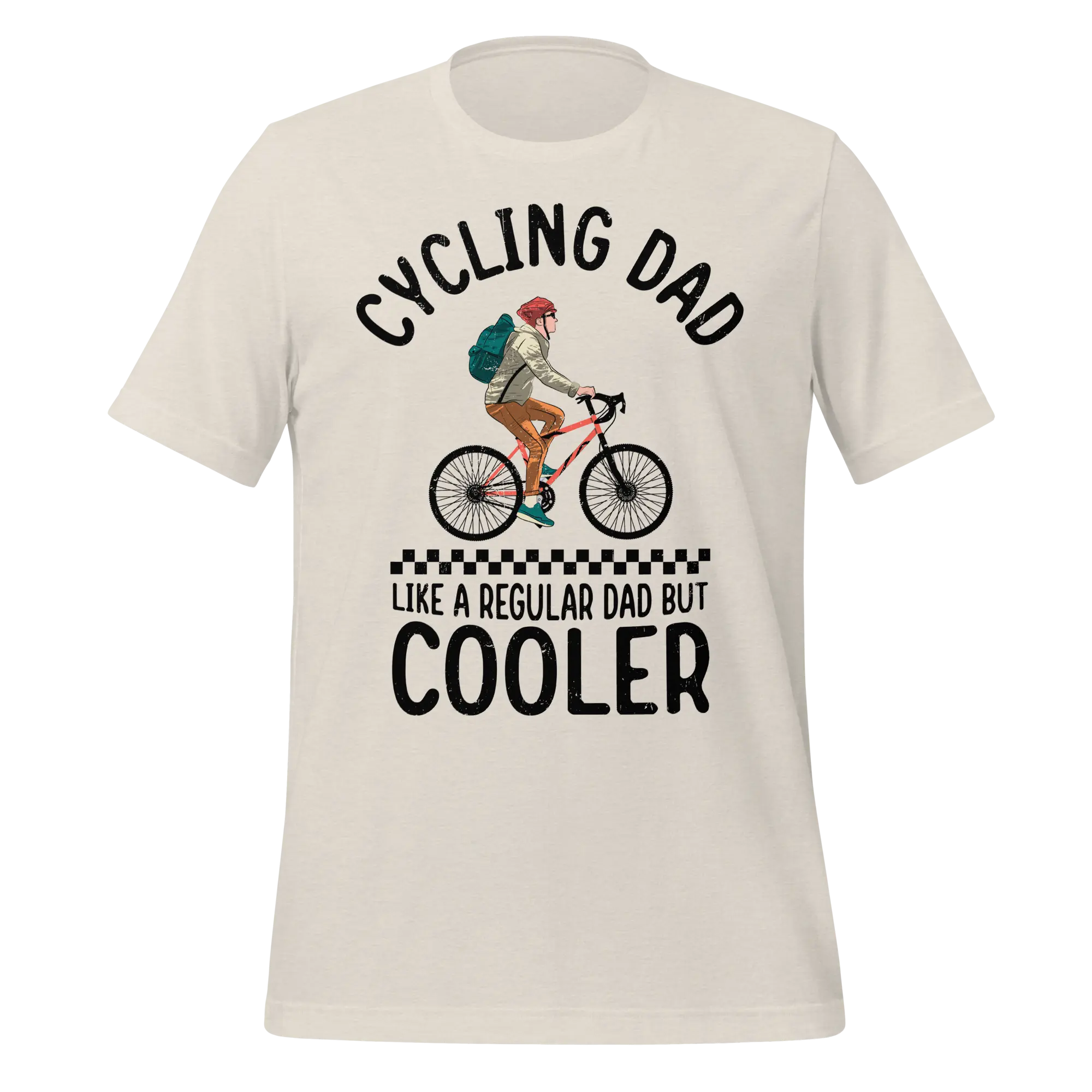 Cycling Dad Like a Regular Dad But Cooler | Funny Cycling T-Shirt - Cyclist Hive