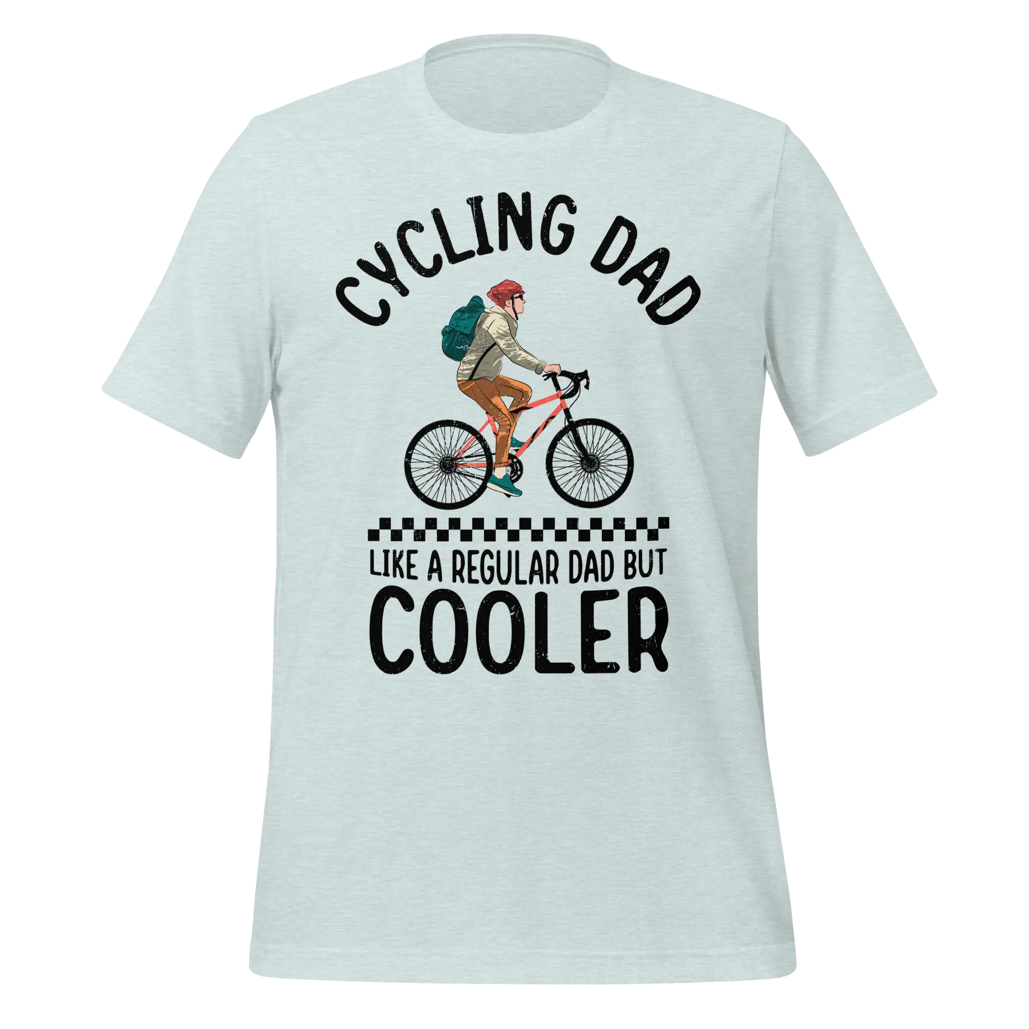 Cycling Dad Like a Regular Dad But Cooler | Funny Cycling T-Shirt - Cyclist Hive