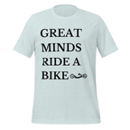 Great Minds Ride a Bike Handcycle T-Shirt | Adaptive Cycling Tee - Cyclist Hive