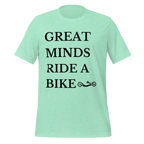 Great Minds Ride a Bike Handcycle T-Shirt | Adaptive Cycling Tee - Cyclist Hive