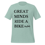 Great Minds Ride a Bike Handcycle T-Shirt | Adaptive Cycling Tee - Cyclist Hive