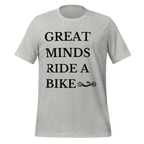 Great Minds Ride a Bike Handcycle T-Shirt | Adaptive Cycling Tee - Cyclist Hive