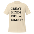 Great Minds Ride a Bike Handcycle T-Shirt | Adaptive Cycling Tee - Cyclist Hive
