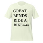 Great Minds Ride a Bike Handcycle T-Shirt | Adaptive Cycling Tee - Cyclist Hive