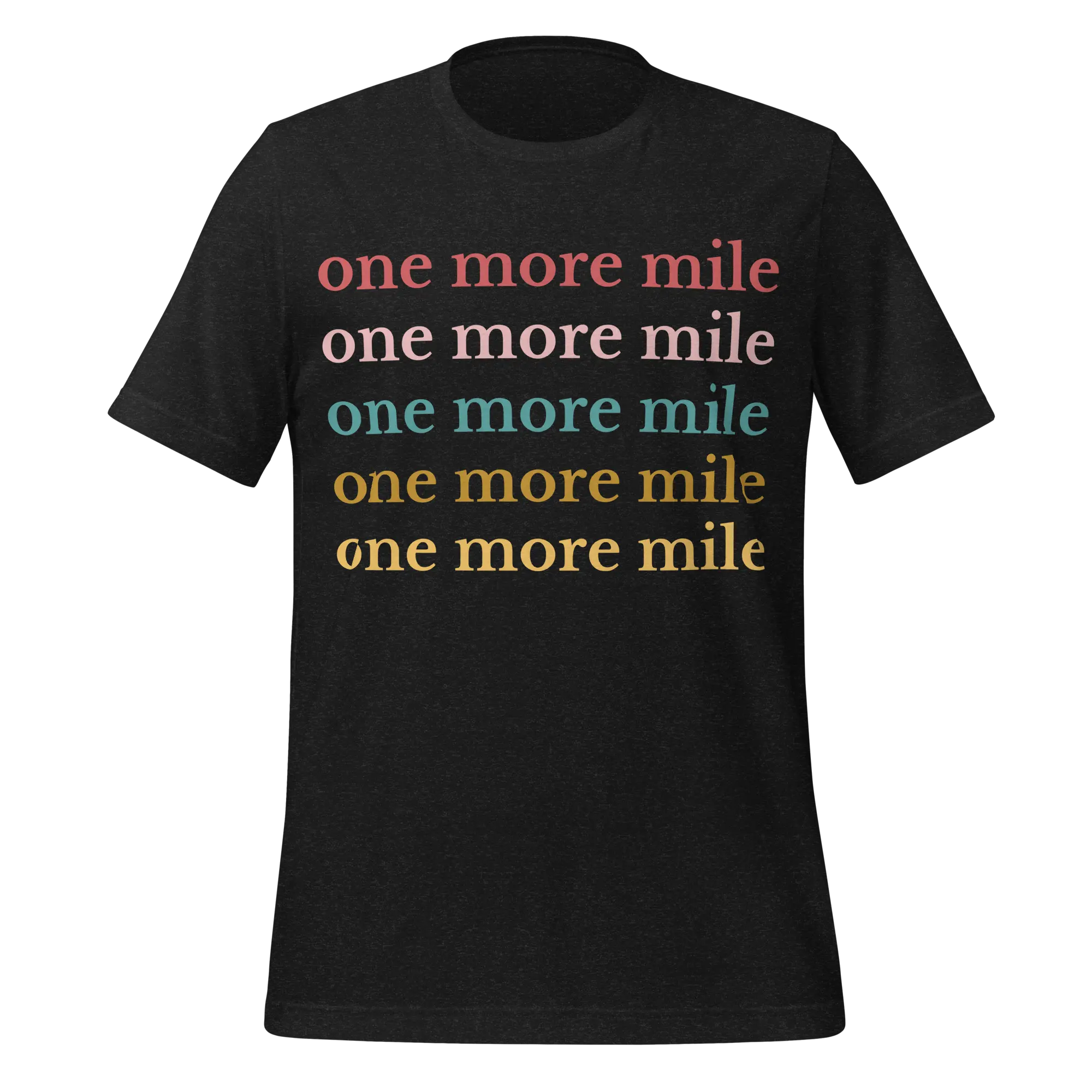 One More Mile Cycling T-Shirt | Motivational Bike Rider Tee - Cyclist Hive