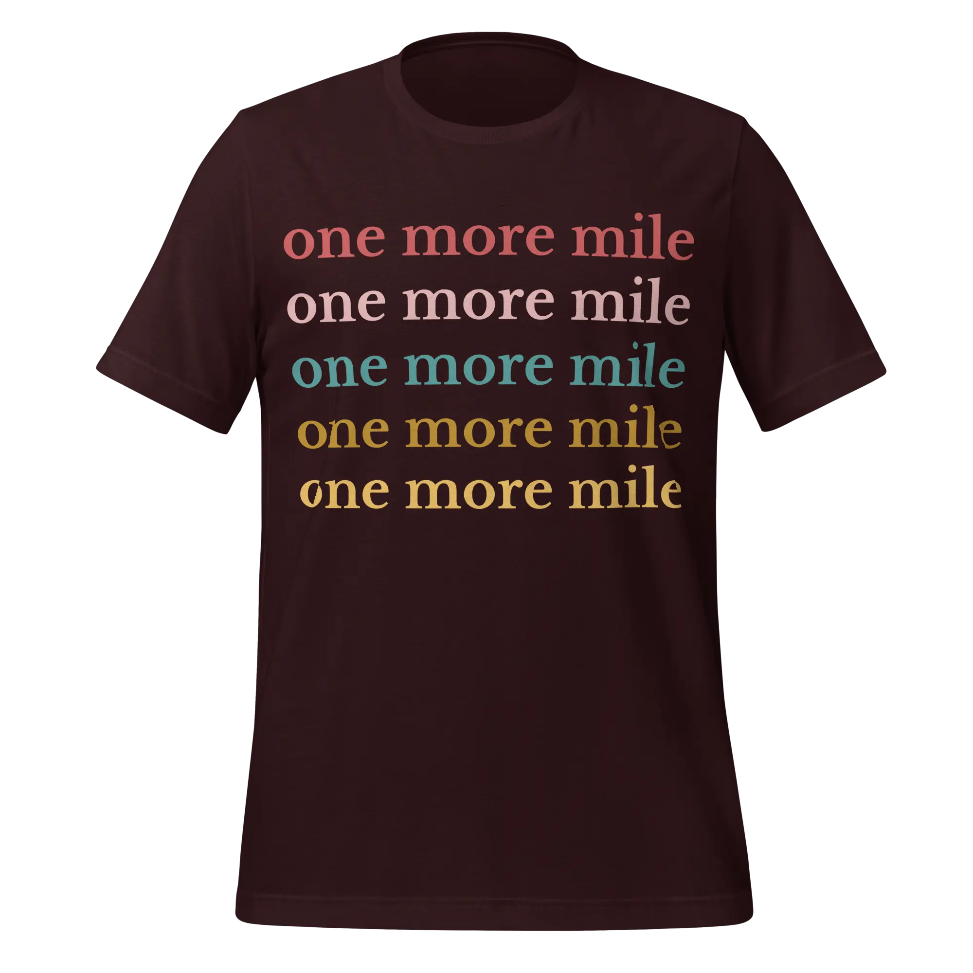 One More Mile Cycling T-Shirt | Motivational Bike Rider Tee - Cyclist Hive