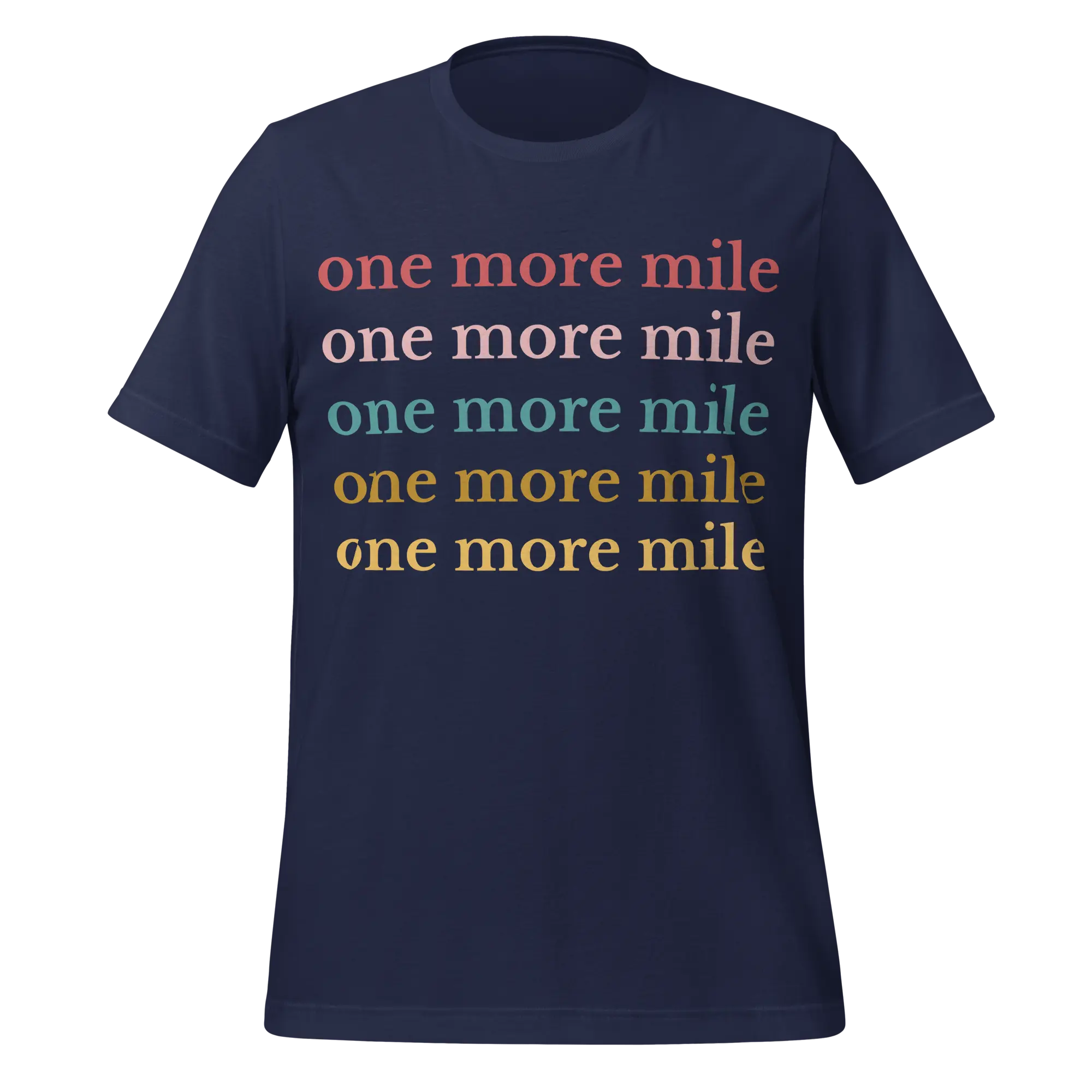 One More Mile Cycling T-Shirt | Motivational Bike Rider Tee - Cyclist Hive