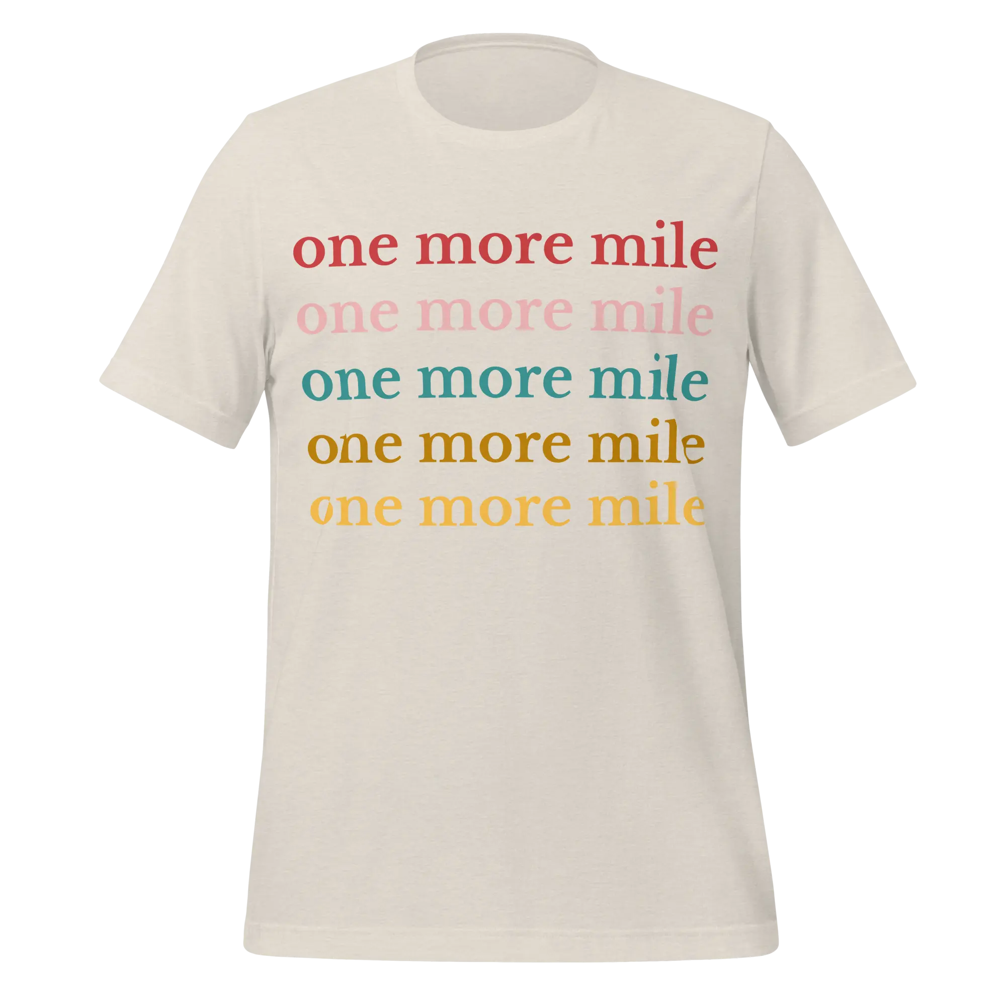 One More Mile Cycling T-Shirt | Motivational Bike Rider Tee - Cyclist Hive