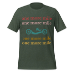 One More Mile Handcycling T-Shirt | Motivational Cycling Tee - Cyclist Hive