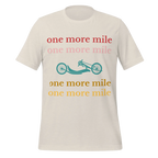 One More Mile Handcycling T-Shirt | Motivational Cycling Tee - Cyclist Hive