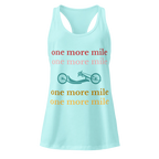 One More Mile Handcycling Women’s Racerback Tank | Motivational Cycling Top - Cyclist Hive