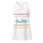 One More Mile Handcycling Women’s Racerback Tank | Motivational Cycling Top - Cyclist Hive