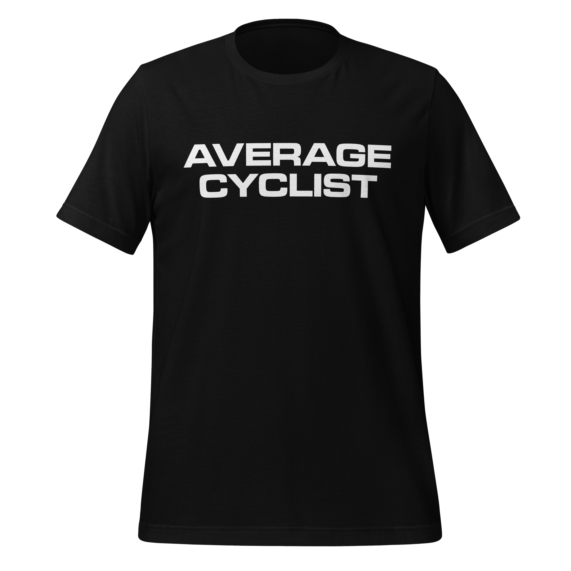 Average Cyclist T-Shirt | Funny Bike Shirt - Cyclist Hive
