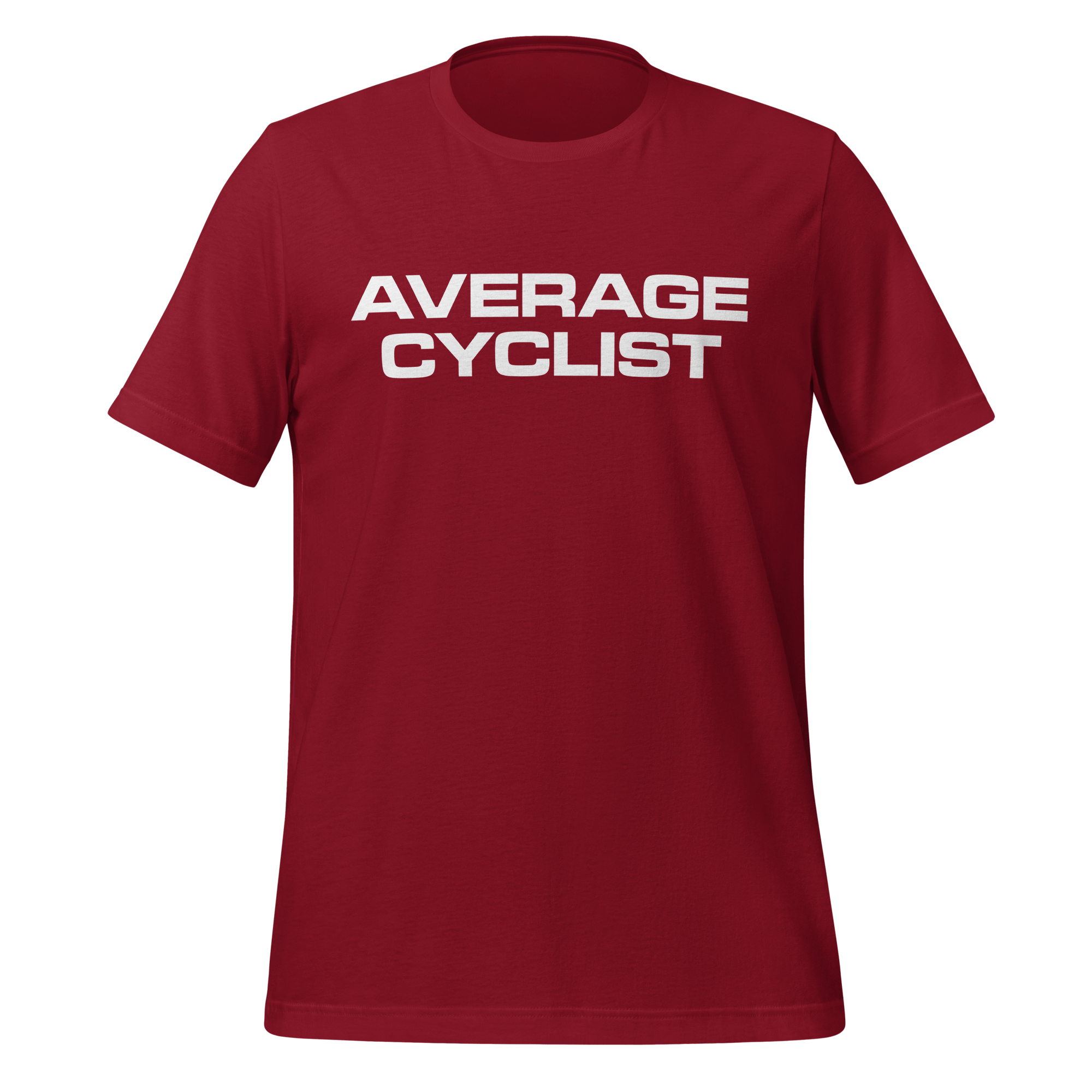 Average Cyclist T-Shirt | Funny Bike Shirt - Cyclist Hive