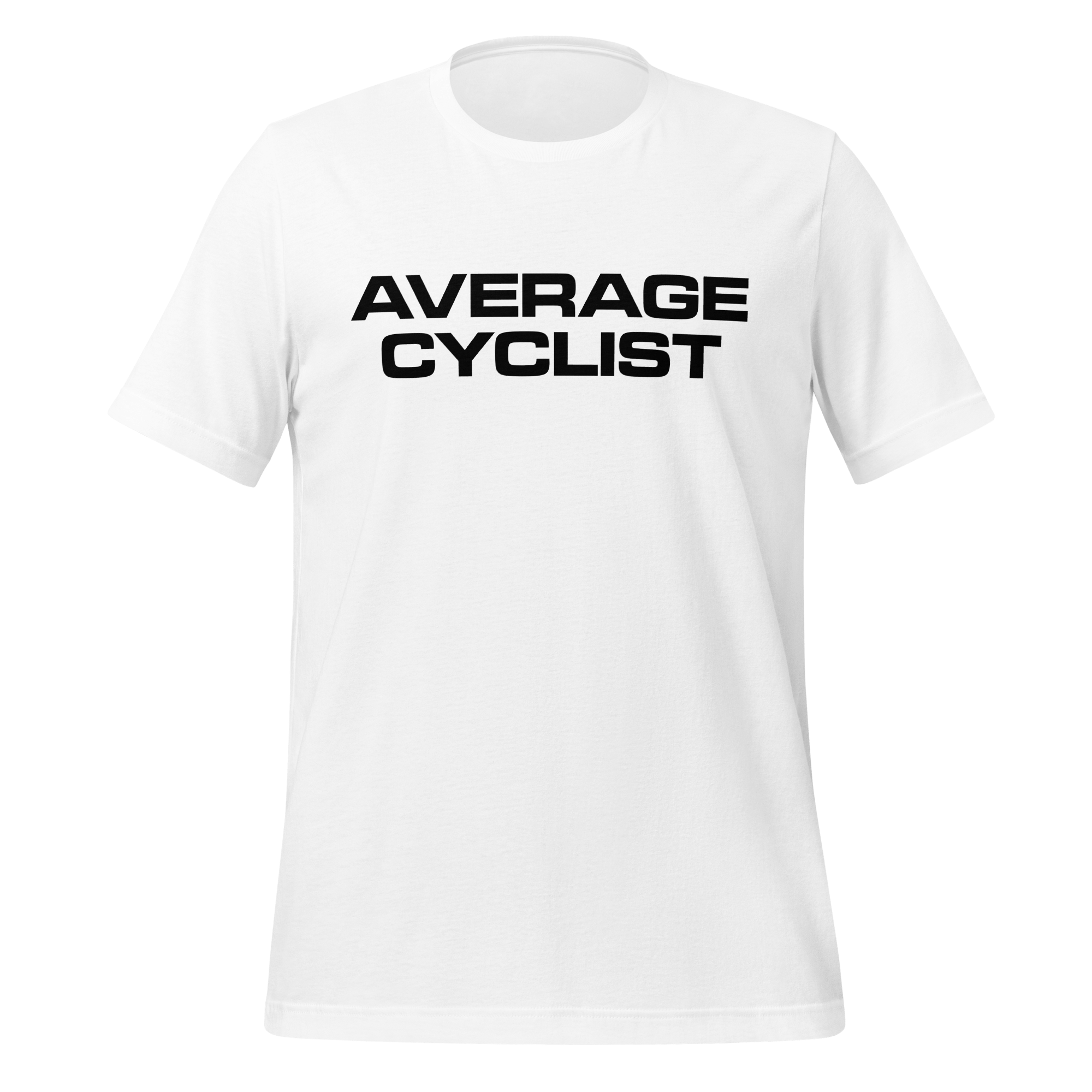 Average Cyclist T-Shirt | Funny Bike Shirt - Cyclist Hive