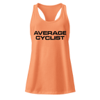 Average Cyclist Women’s Racerback Tank Top | Funny Bike Shirt - Cyclist Hive