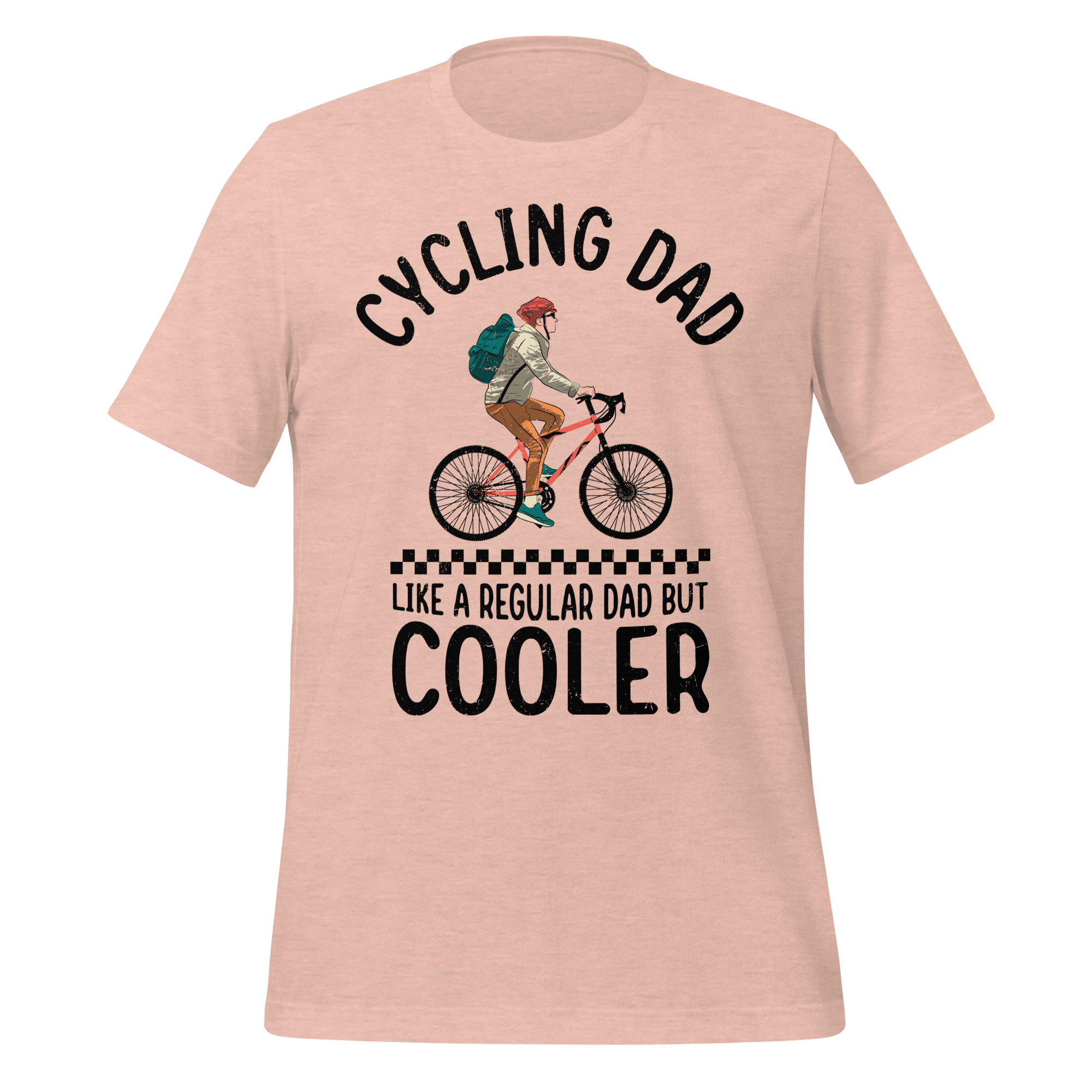 Cycling Dad Like a Regular Dad But Cooler | Funny Cycling T-Shirt - Cyclist Hive