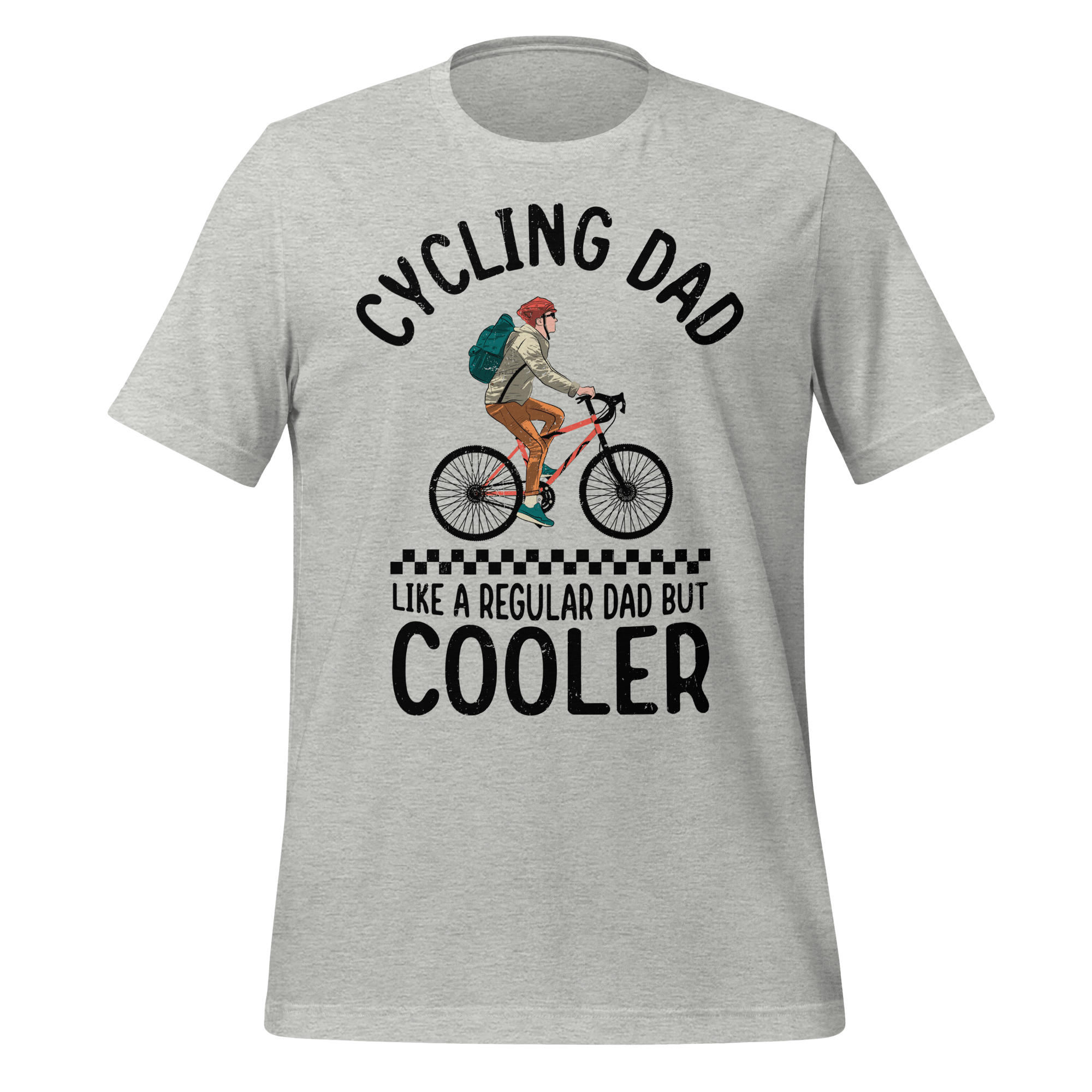 Cycling Dad Like a Regular Dad But Cooler | Funny Cycling T-Shirt - Cyclist Hive