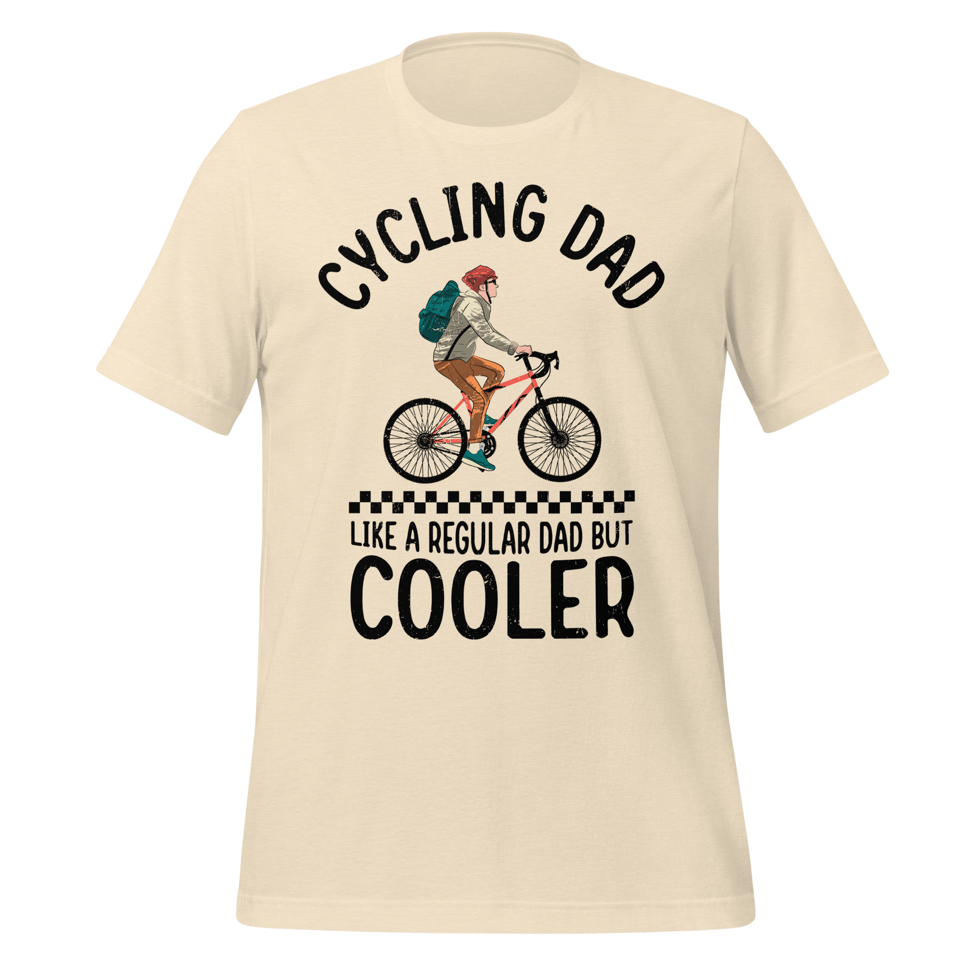 Cycling Dad Like a Regular Dad But Cooler | Funny Cycling T-Shirt - Cyclist Hive