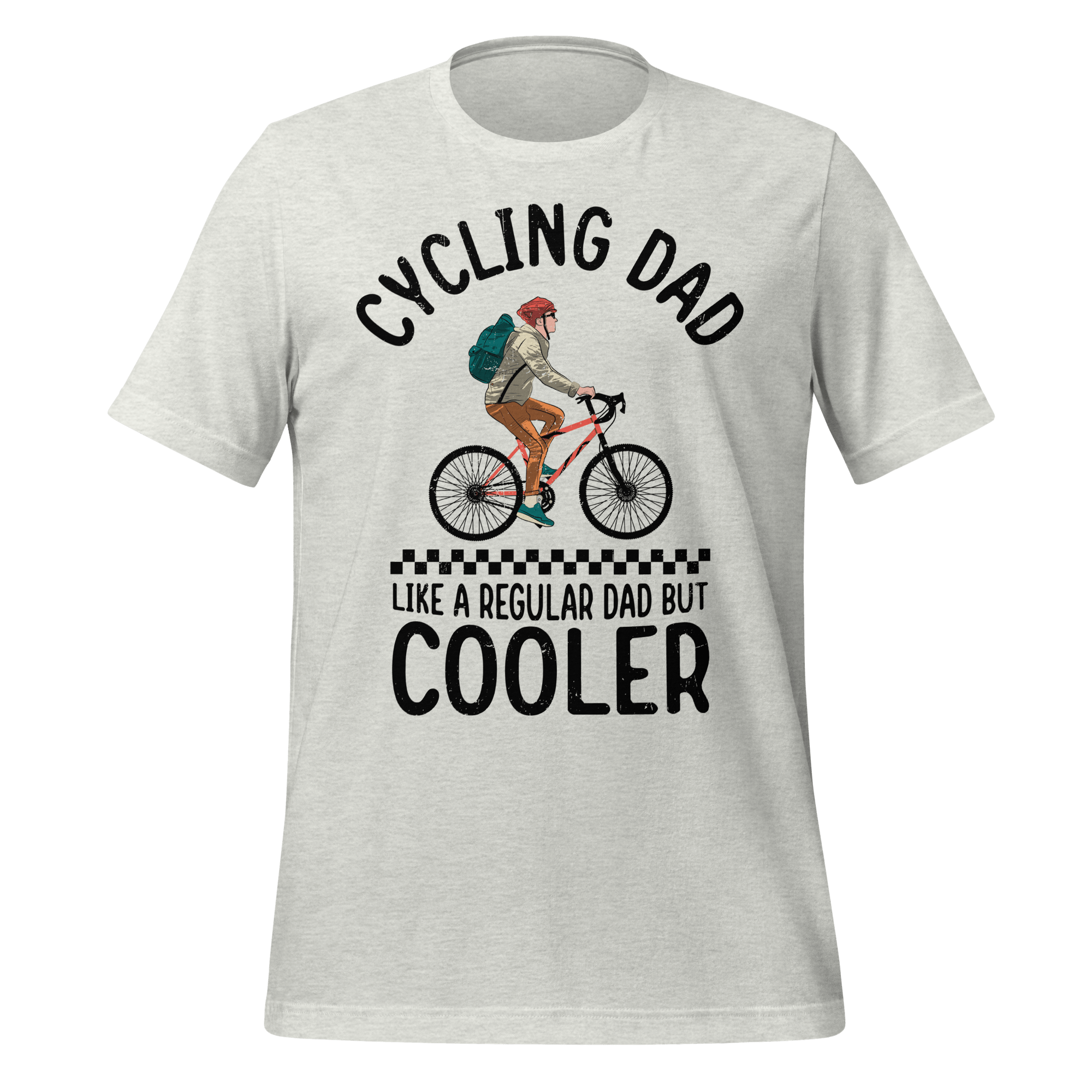 Cycling Dad Like a Regular Dad But Cooler | Funny Cycling T-Shirt - Cyclist Hive