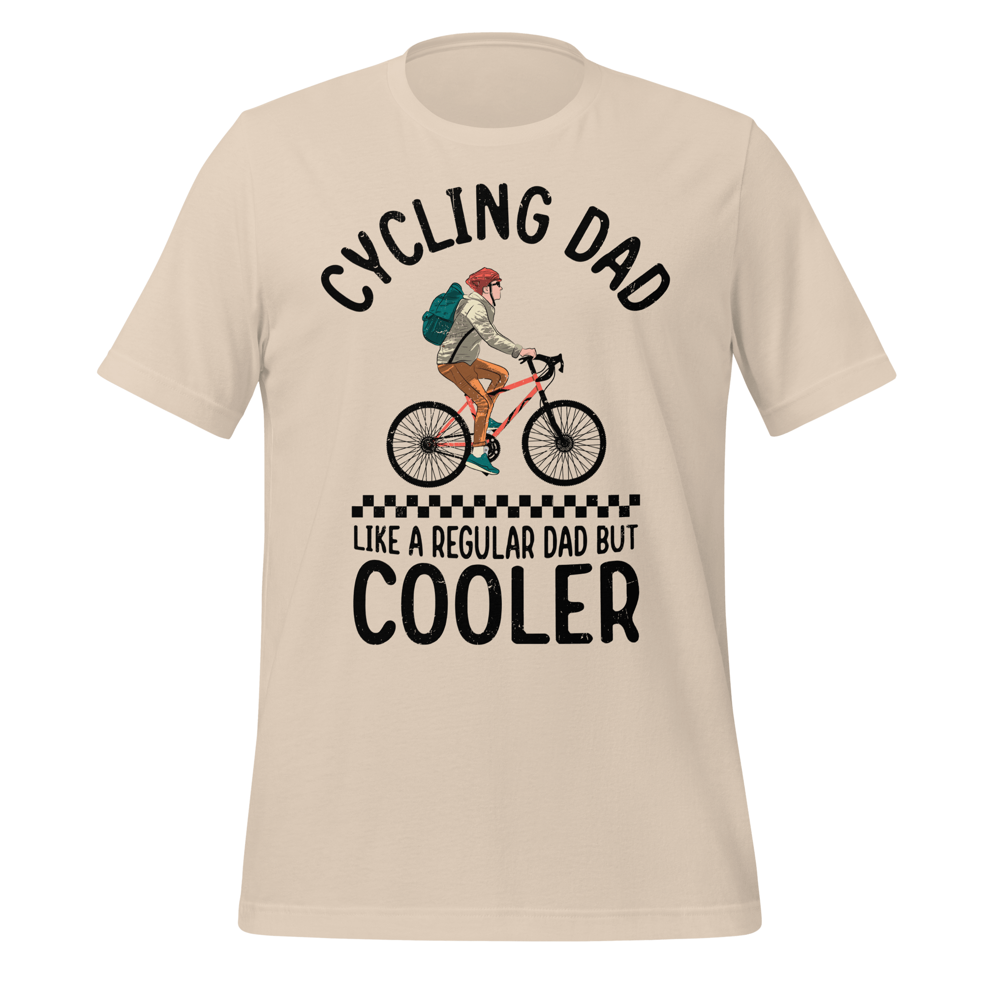 Cycling Dad Like a Regular Dad But Cooler | Funny Cycling T-Shirt - Cyclist Hive