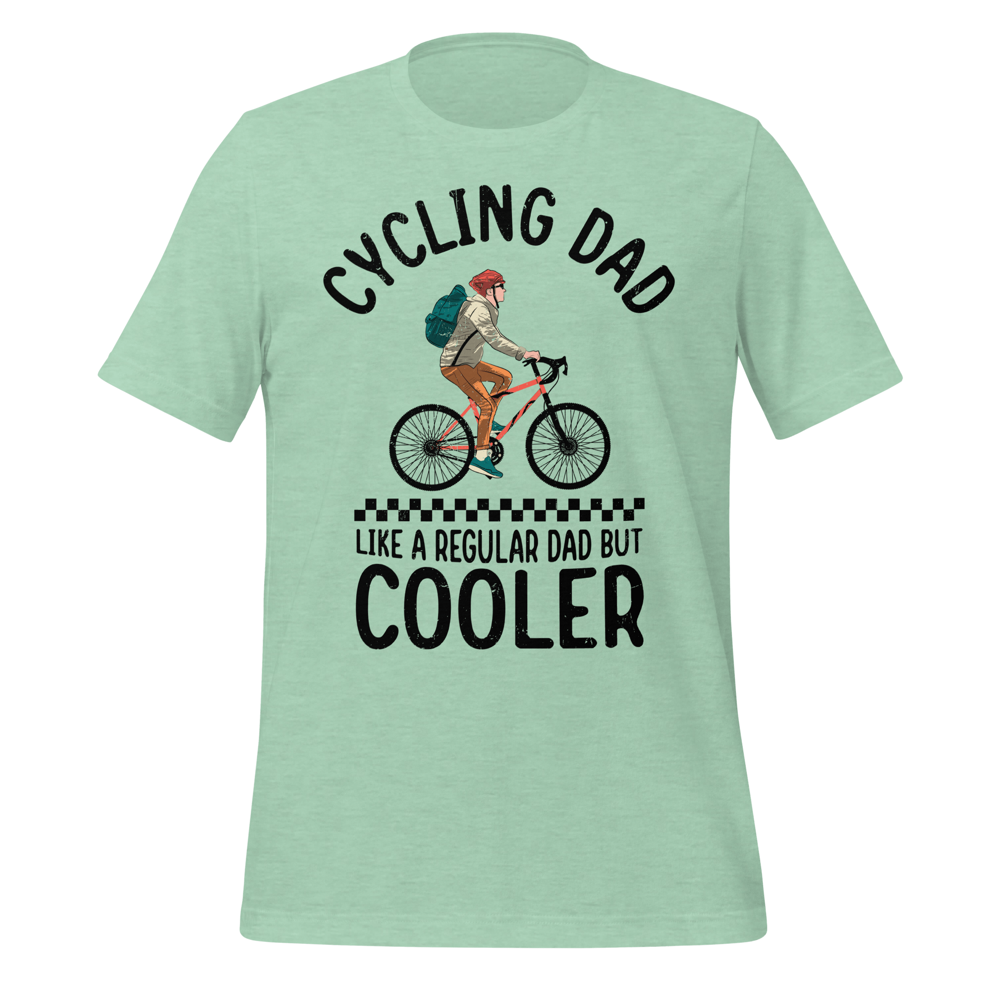 Cycling Dad Like a Regular Dad But Cooler | Funny Cycling T-Shirt - Cyclist Hive
