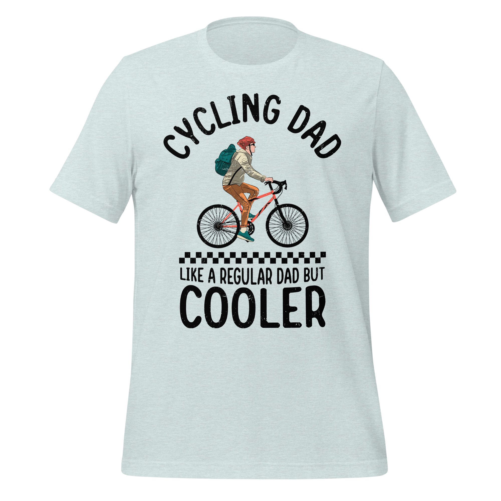 Cycling Dad Like a Regular Dad But Cooler | Funny Cycling T-Shirt - Cyclist Hive