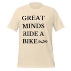 Great Minds Ride a Bike Handcycle T-Shirt | Adaptive Cycling Tee - Cyclist Hive