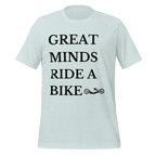 Great Minds Ride a Bike Handcycle T-Shirt | Adaptive Cycling Tee - Cyclist Hive