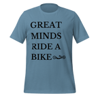 Great Minds Ride a Bike Handcycle T-Shirt | Adaptive Cycling Tee - Cyclist Hive