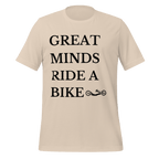 Great Minds Ride a Bike Handcycle T-Shirt | Adaptive Cycling Tee - Cyclist Hive