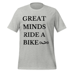 Great Minds Ride a Bike Handcycle T-Shirt | Adaptive Cycling Tee - Cyclist Hive