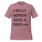 Great Minds Ride a Bike Handcycle T-Shirt | Adaptive Cycling Tee - Cyclist Hive