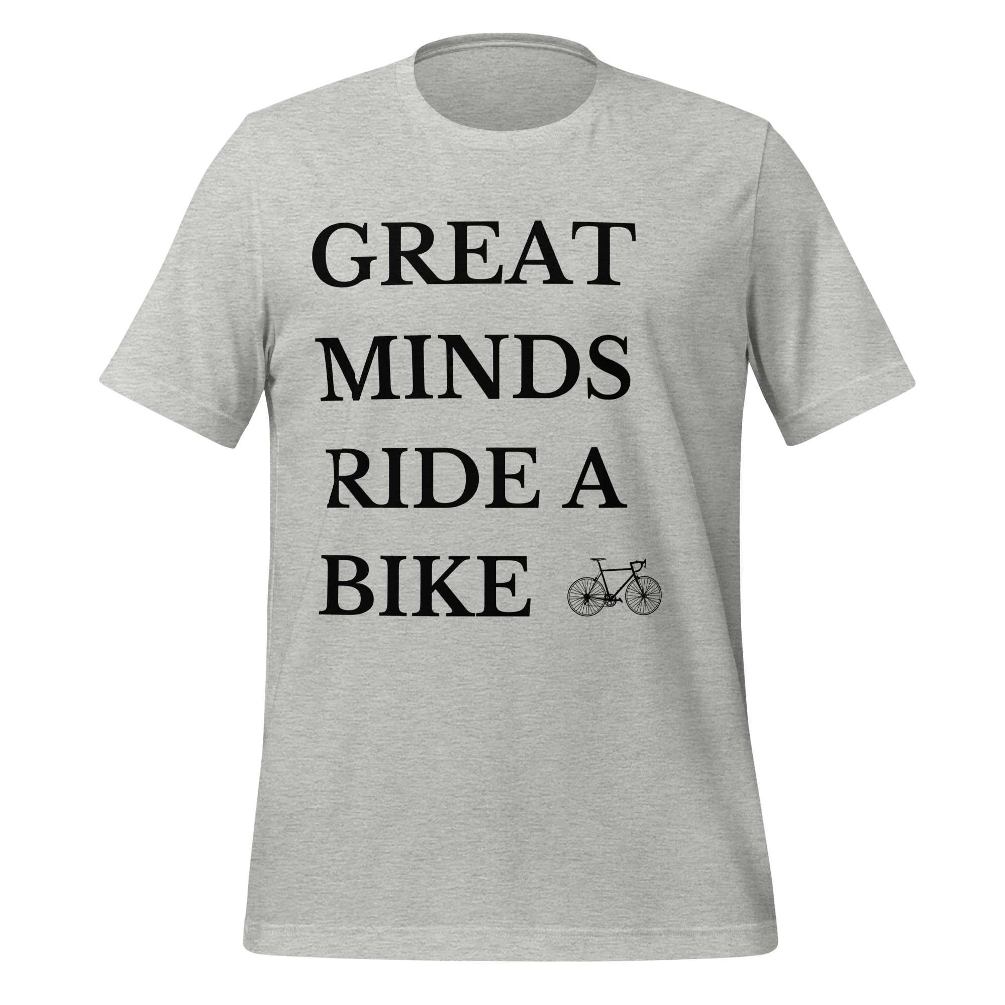 Great Minds Ride a Bike T-shirt - Cyclist Hive