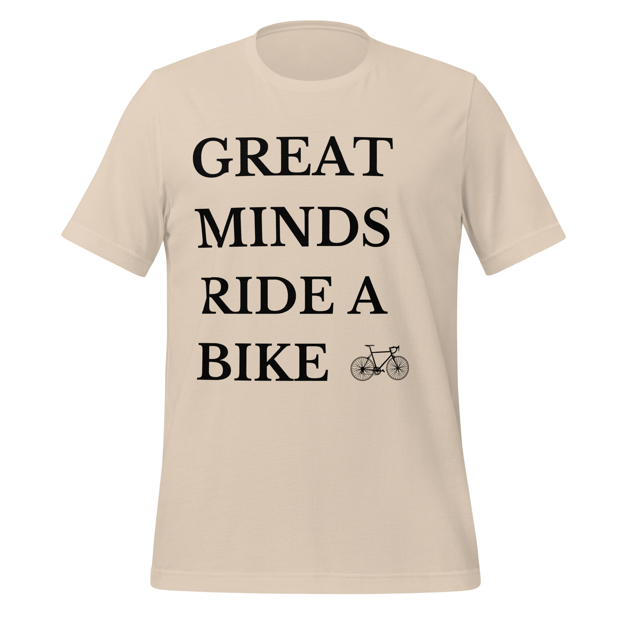 Great Minds Ride a Bike T-shirt - Cyclist Hive
