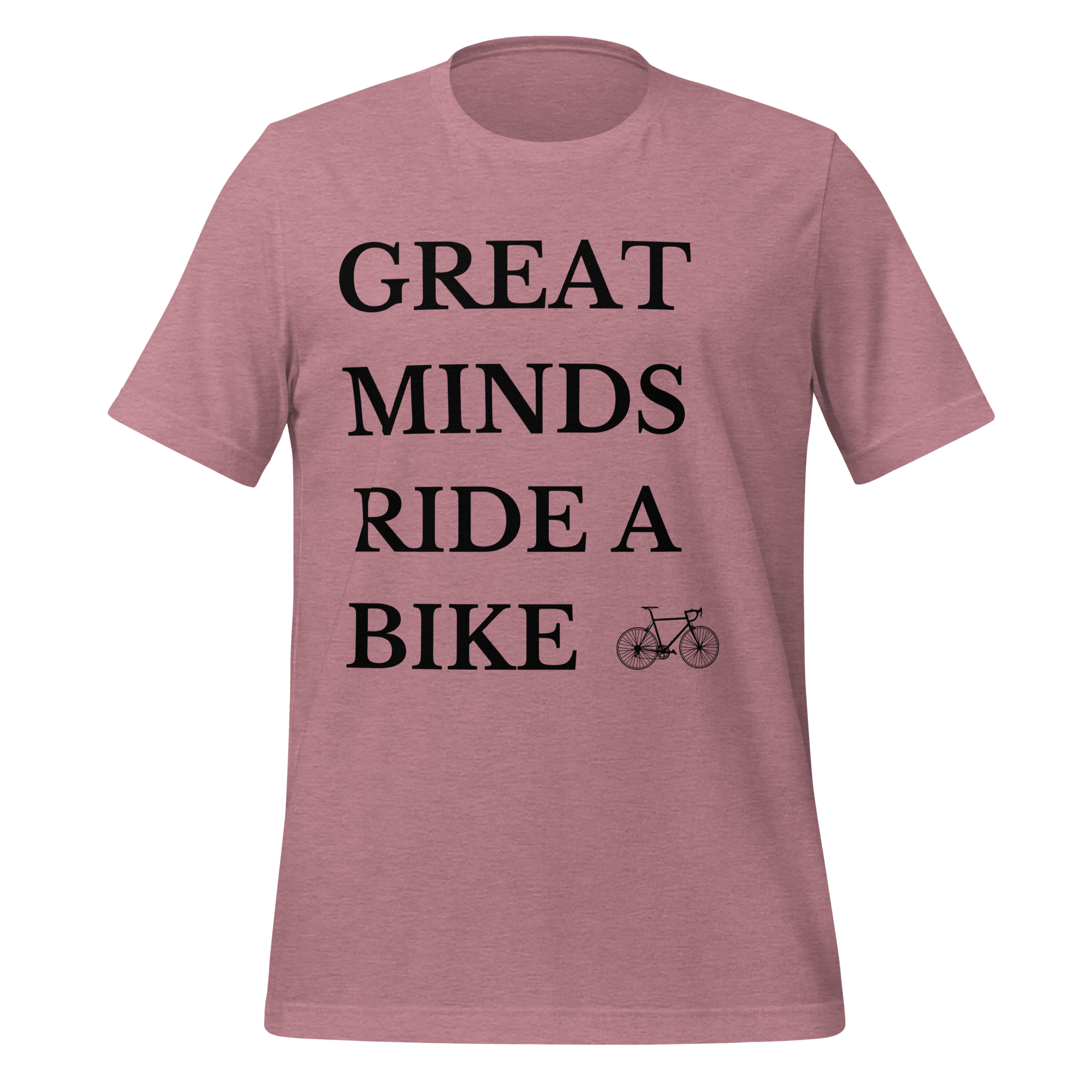 Great Minds Ride a Bike T-shirt - Cyclist Hive