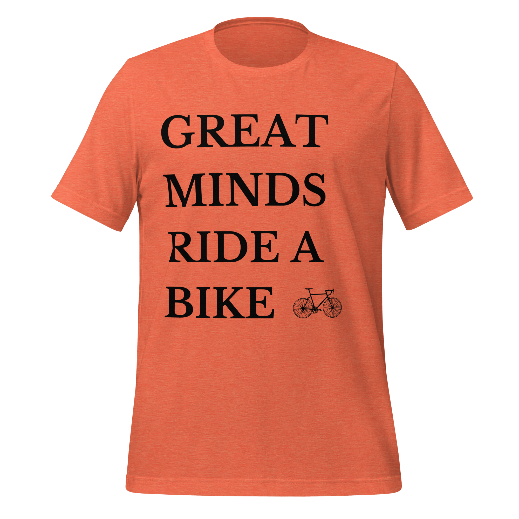 Great Minds Ride a Bike T-shirt - Cyclist Hive