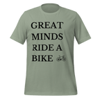 Great Minds Ride a Bike T-shirt - Cyclist Hive