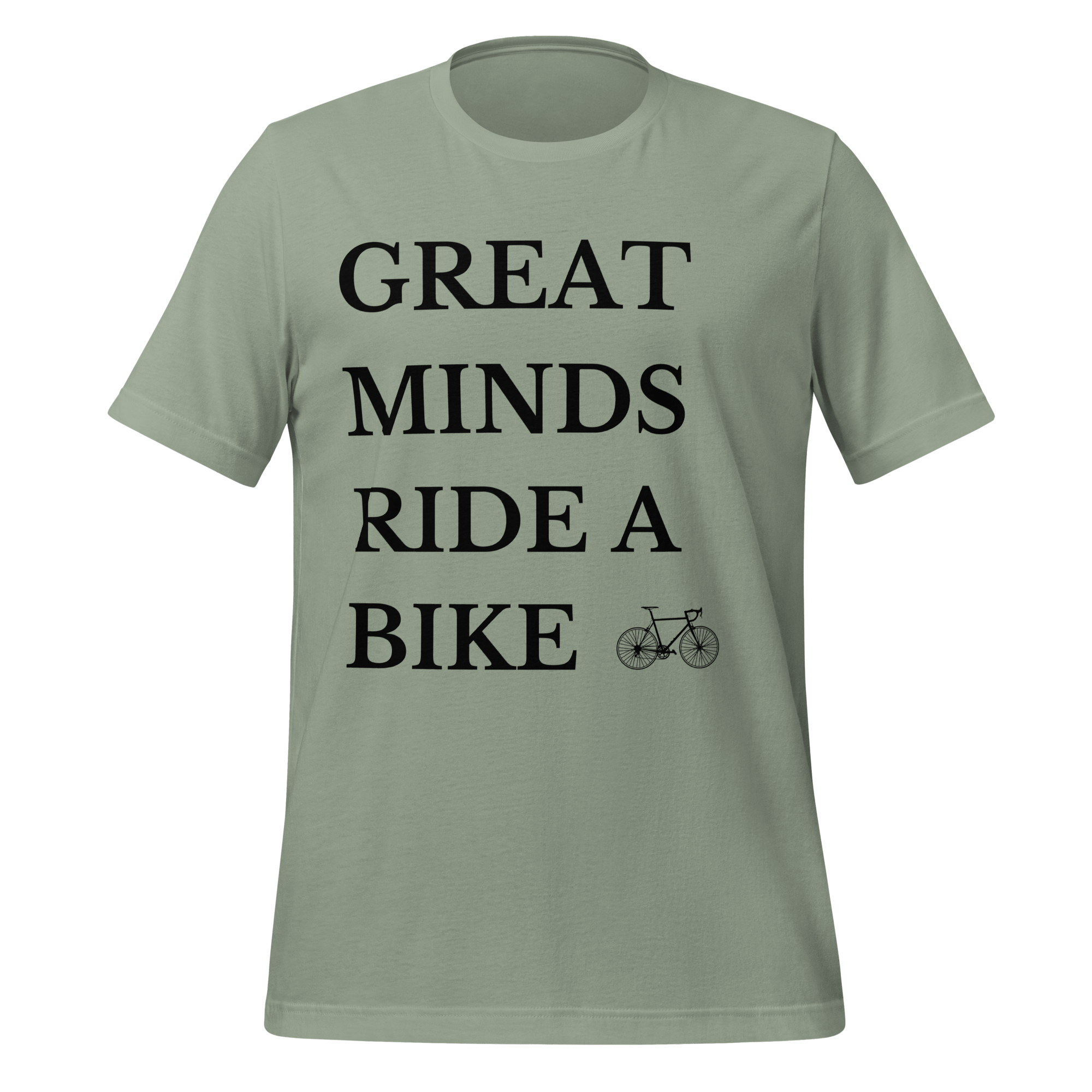 Great Minds Ride a Bike T-shirt - Cyclist Hive