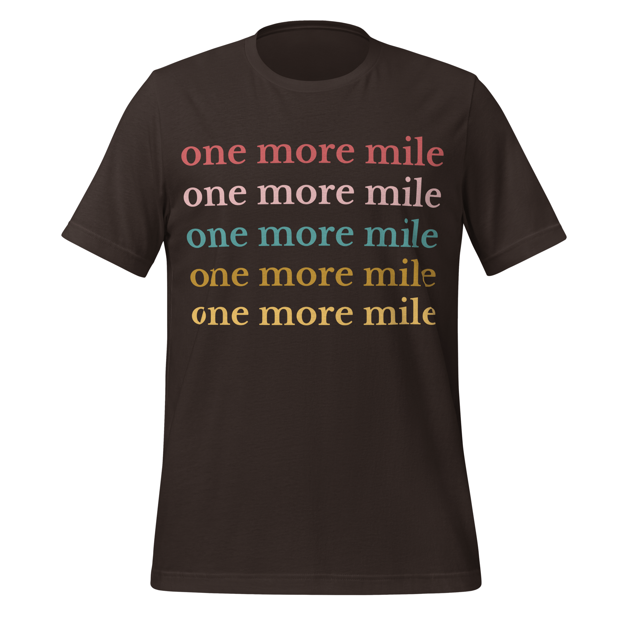 One More Mile Cycling T-Shirt | Motivational Bike Rider Tee - Cyclist Hive